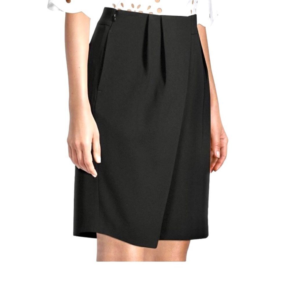 JASON WU Asymmetrical Draped Shorts Asymmetrical … - image 3